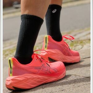 ASICS Women's Vibrant Red Athletic Shoes